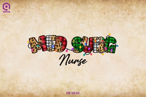 MED SURG Nurse Embroidery Design