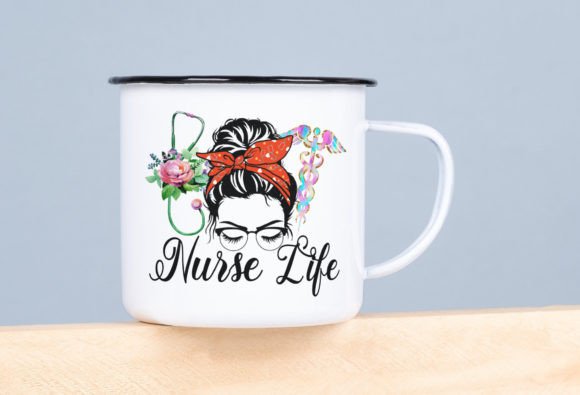 Nurse Life Png Sublimation Design, Graphics & Crafts